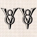 Closeup of Scania Truck Body Stickers, Old V8 with 3D Effect