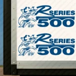 Blue Scania Truck Body Stickers, R Series 500 with Griffin Head