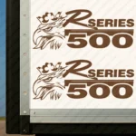 Brown Scania Truck Body Stickers, R Series 500 with Griffin Head