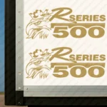 Gold Scania Truck Body Stickers, R Series 500 with Griffin Head
