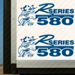 Blue Scania Truck Body Stickers, R Series 580 with Griffin Head