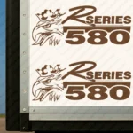 Brown Scania Truck Body Stickers, R Series 580 with Griffin Head