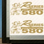 Gold Scania Truck Body Stickers, R Series 580 with Griffin Head