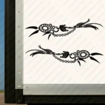 Black Dreamcatcher Truck Body Stickers