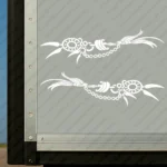 White Dreamcatcher Truck Body Stickers