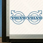 Blue Volvo Truck Body Stickers, Classic Version Thin Version