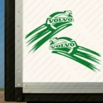 Greece Volvo Truck Body Stickers, Modern Logo with Shooting Star Style