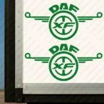 Greece Daf Truck Body Stickers, XF with Modern Logo