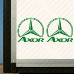 Greece Mercedes Truck Body Stickers, Axor with Classic Logo