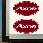 Burgundy Mercedes Truck Body Stickers, Axor Inside Round Frame