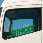 Greece Scania Truck Window Sticker, Stiholt Logo