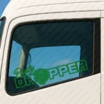 Greece Scania Truck Window Sticker, Panty Dropper with Logo