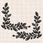 Closeup of Flowers Truck Window Sticker, Version 12