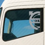 Silver Volvo Truck Window Sticker, Half Bold Classic Logo