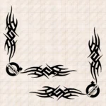 Closeup of Volvo Truck Window Sticker, Alternative Logo with Corner Dynamic Wave Design