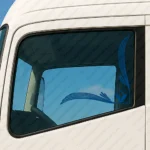 Blue Renault Truck Window Sticker, Classic Logo without Text with Flourish Graphics