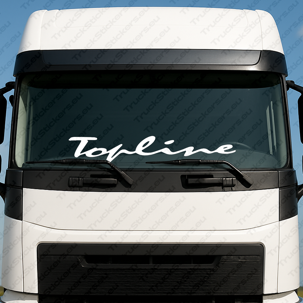 windshield-sticker-for-trucks-90134-1-white White Scania Truck Windshield Sticker Topline Logo
